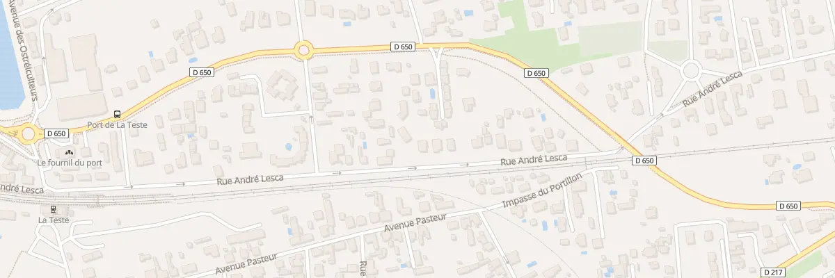 Plan du 43B Rue André Lesca à La Teste-de-Buch