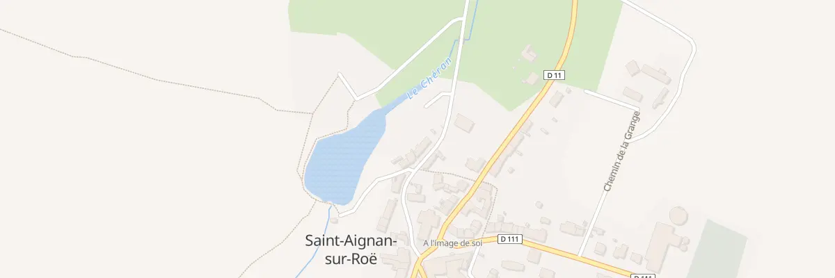 Plan du 16 Rue des Lavandières à Saint-Aignan-sur-Roë