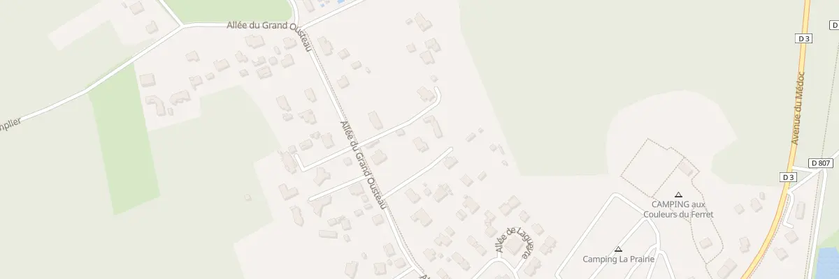 Plan du 26B All du Grand Oustau à Lège-Cap-Ferret
