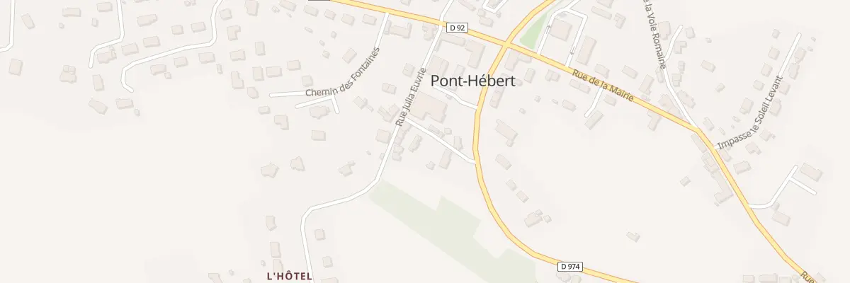 Plan du 2 Pas Jean Mahéo à Pont-Hébert
