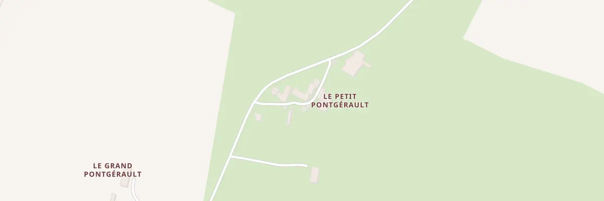 Plan du 5180 Le Petit Pontgerault à Saint-M’Hervé