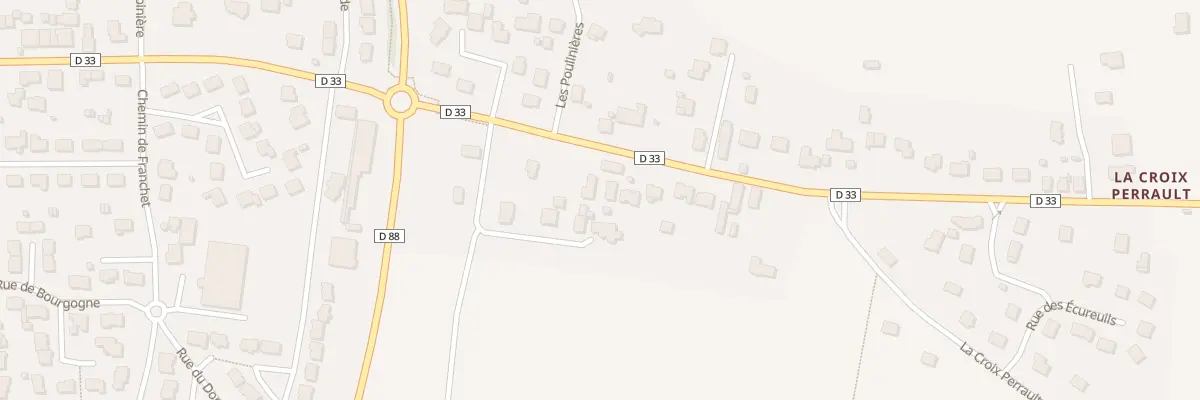 Plan du 6 Hameau des Poulinières à Argentré-du-Plessis