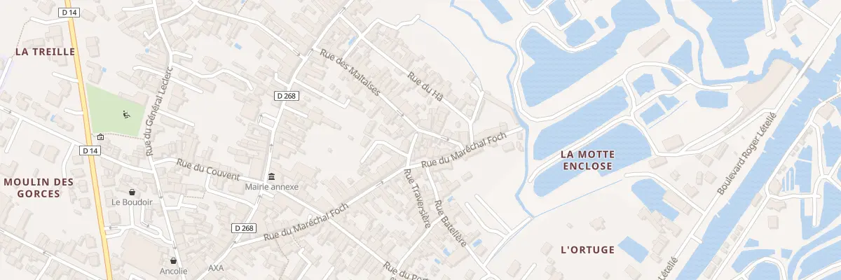 Plan du 37 Rue du Maréchal Foch à La Tremblade