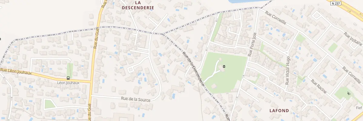 Plan du 67 Rue de la Descenderie à La Rochelle