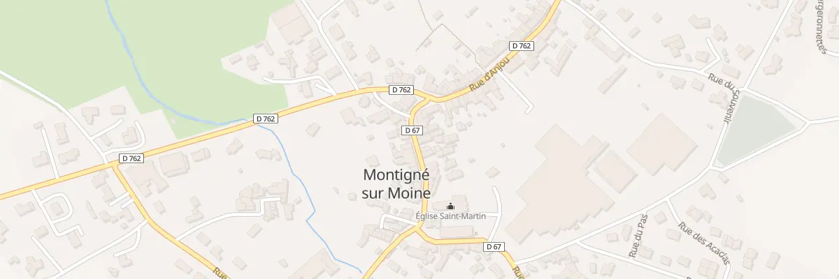 Plan du 12 Rue L P Lofficial (Montfau Mon à Sèvremoine