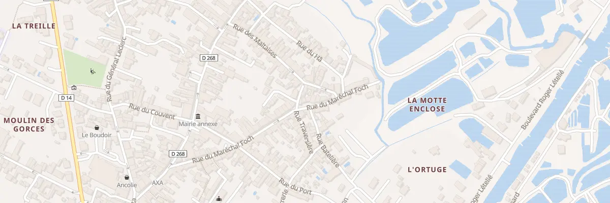 Plan du 43 Rue du Maréchal Foch à La Tremblade