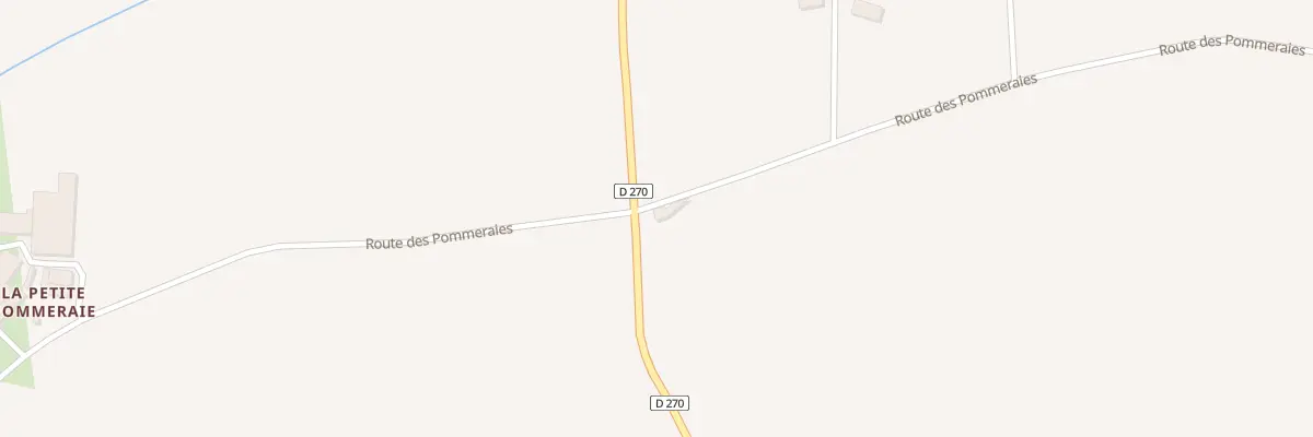 Plan du 735 Rte des Pommeraies à Fontaine-Couverte