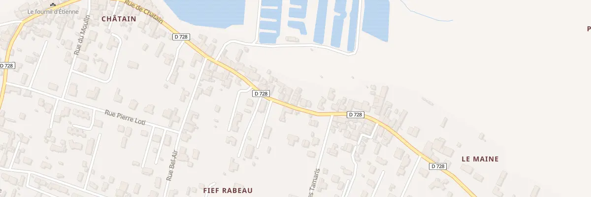 Plan du 20B Rue de la Sainceaudière à Bourcefranc-le-Chapus