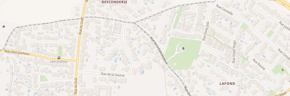 Plan du 61 Rue de la Descenderie à La Rochelle