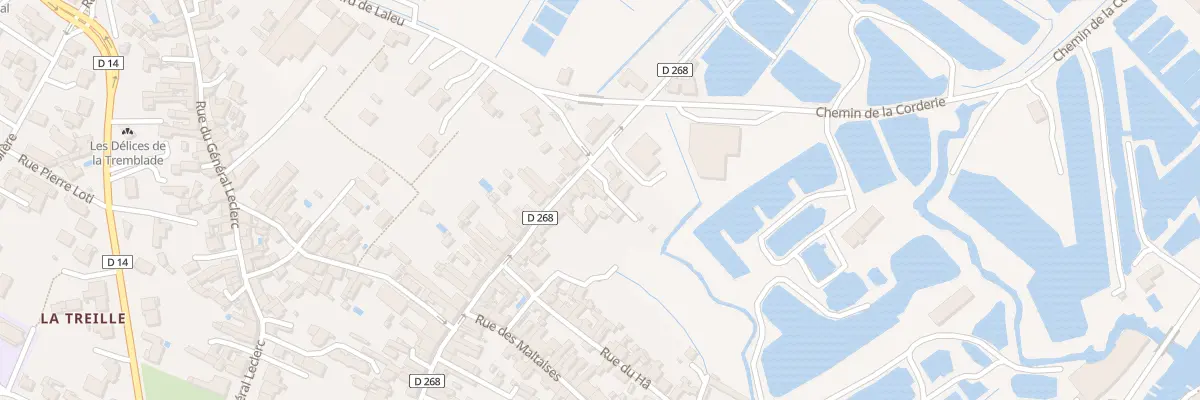 Plan du 84B Rue de la Seudre à La Tremblade