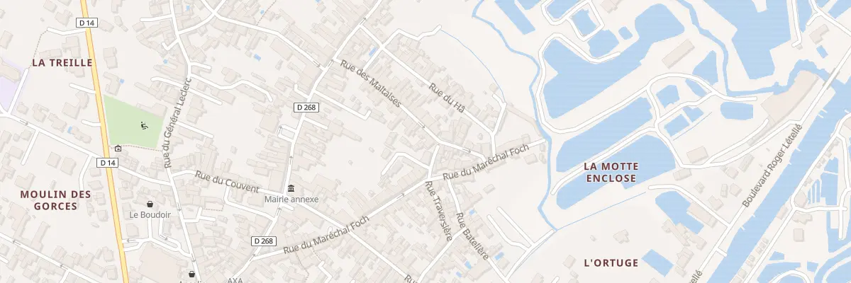 Plan du 35 Rue du Maréchal Foch à La Tremblade