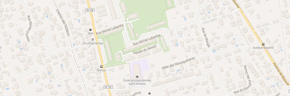 Plan du 12 Sq du Bassin à La Teste-de-Buch
