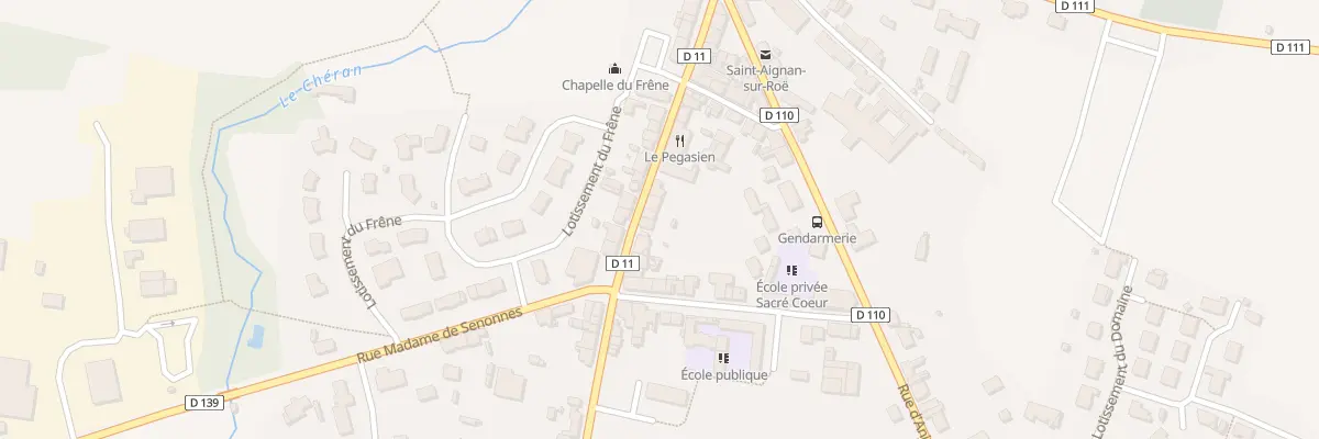 Plan du 22 Rue Relais des Diligences à Saint-Aignan-sur-Roë