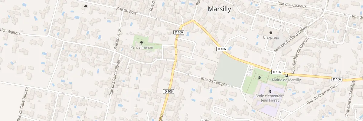Plan du 7 Rue de l’Eglise à Marsilly