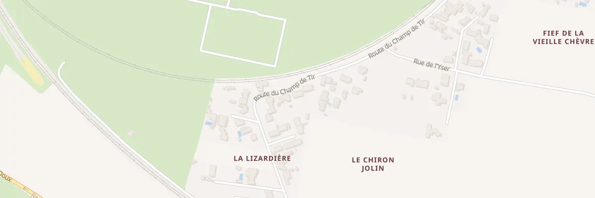 Plan du 23B Rte du Champ de Tir à Aytré