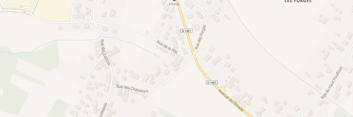 Plan du 2 Rue des Chasseurs à Arvert