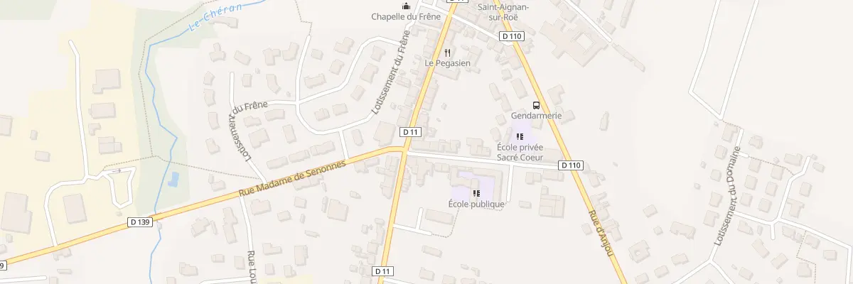 Plan du 30 Rue Relais des Diligences à Saint-Aignan-sur-Roë