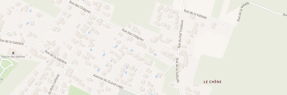 Plan du 26B Rue des Chagnes aux Mathes