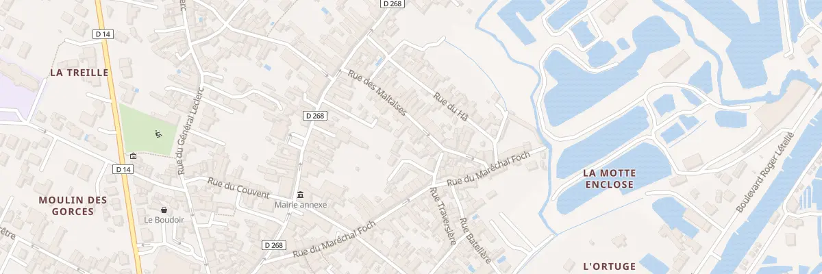 Plan du 14 Rue des Maltaises à La Tremblade