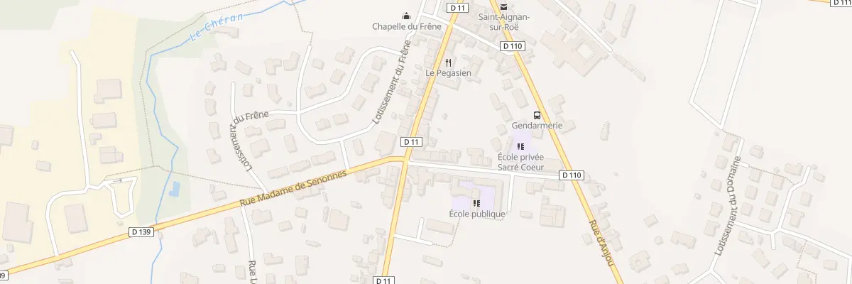 Plan du 28 Rue Relais des Diligences à Saint-Aignan-sur-Roë
