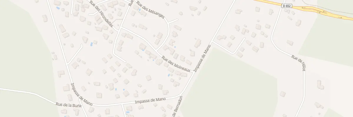 Plan du 153 Rue des Moineaux à Gastes