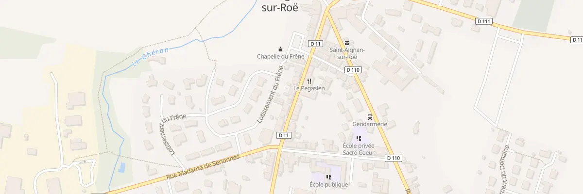 Plan du 19 Rue Relais des Diligences à Saint-Aignan-sur-Roë