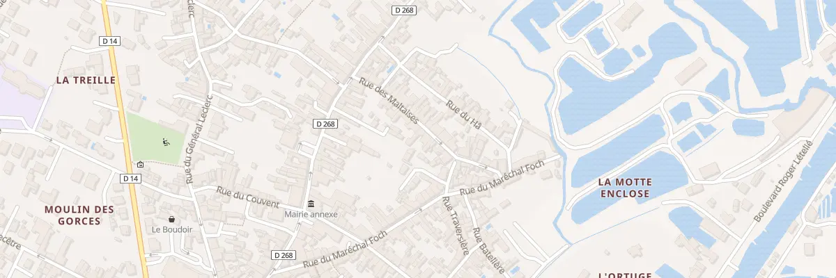 Plan du 12 Rue des Maltaises à La Tremblade