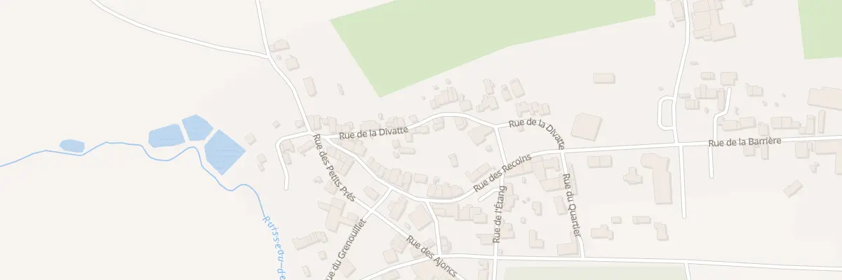 Plan du 7 Rue de la Divatte (Fuilet) à Montrevault-sur-Èvre