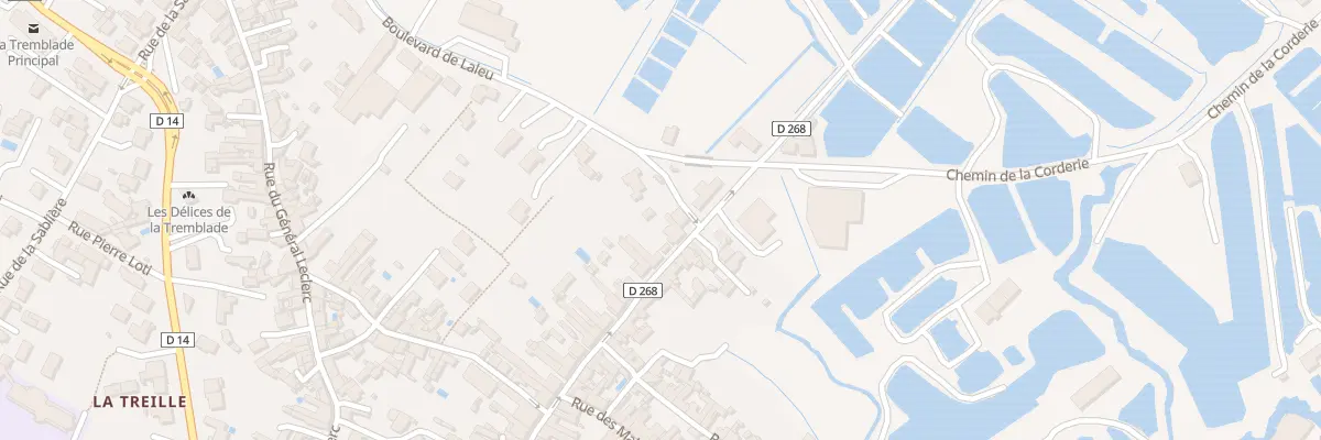 Plan du 75 Rue de la Seudre à La Tremblade