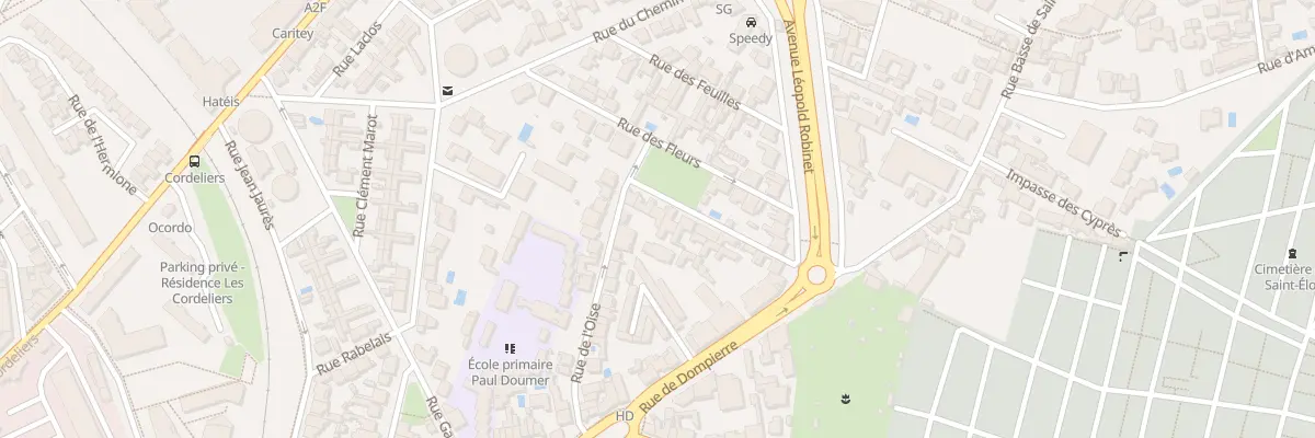 Plan du 17 Rue François Bureau à La Rochelle
