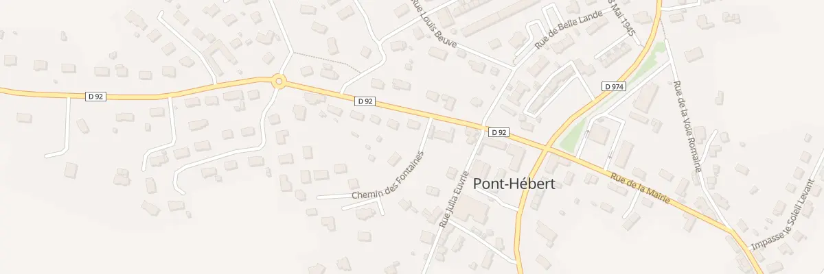 Plan du 9 Rue d’Esglandes à Pont-Hébert