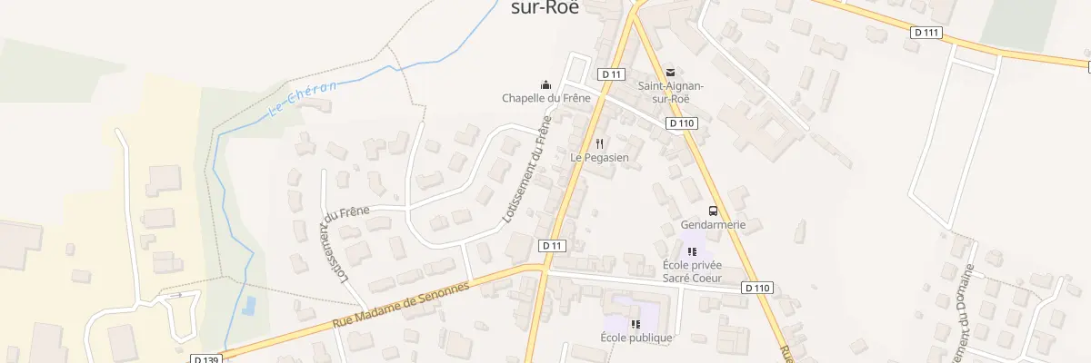Plan du 21 Rue Relais des Diligences à Saint-Aignan-sur-Roë