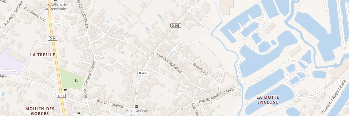 Plan du 7 Rue des Maltaises à La Tremblade