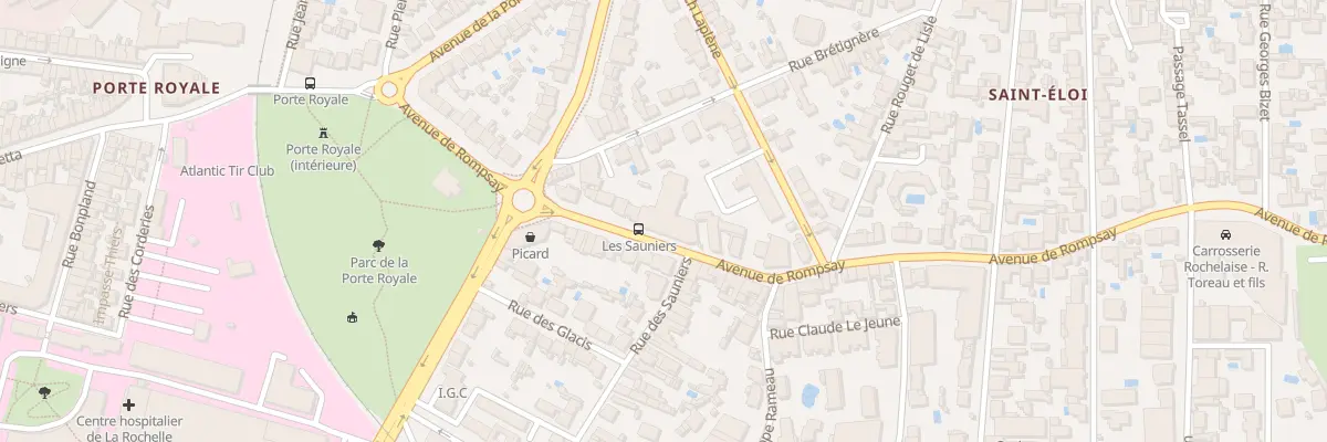 Plan du 29 Av de Rompsay à La Rochelle