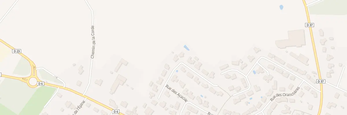 Plan du 15 Rue des acacias à Bazoges-en-Paillers