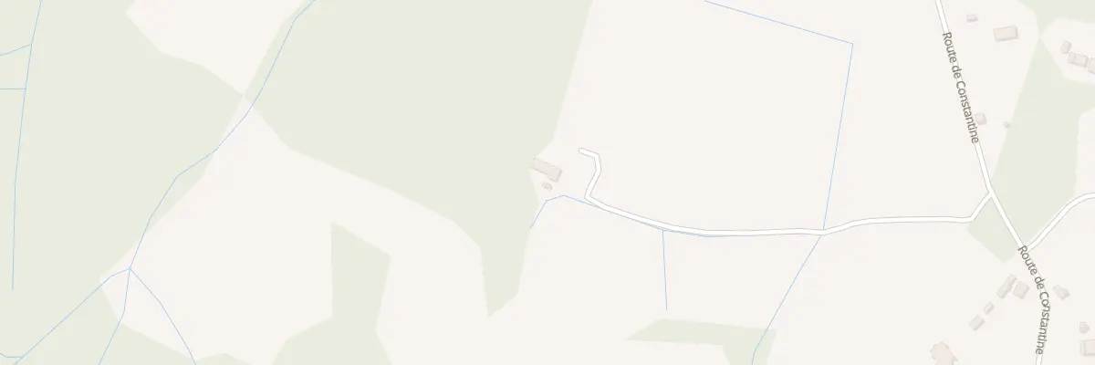 Plan du 119 Rte de Constantine à Mées
