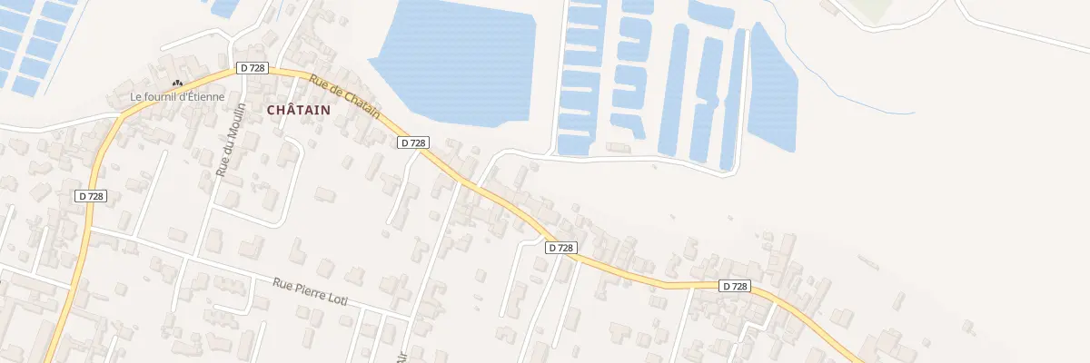 Plan du 8 Rue de la Sainceaudière à Bourcefranc-le-Chapus