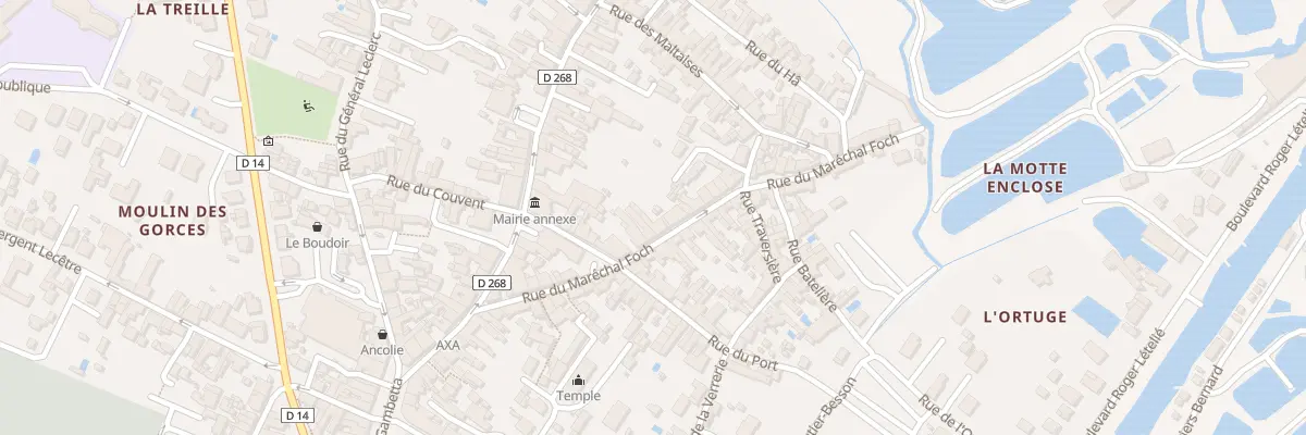 Plan du 15 Rue du Maréchal Foch à La Tremblade