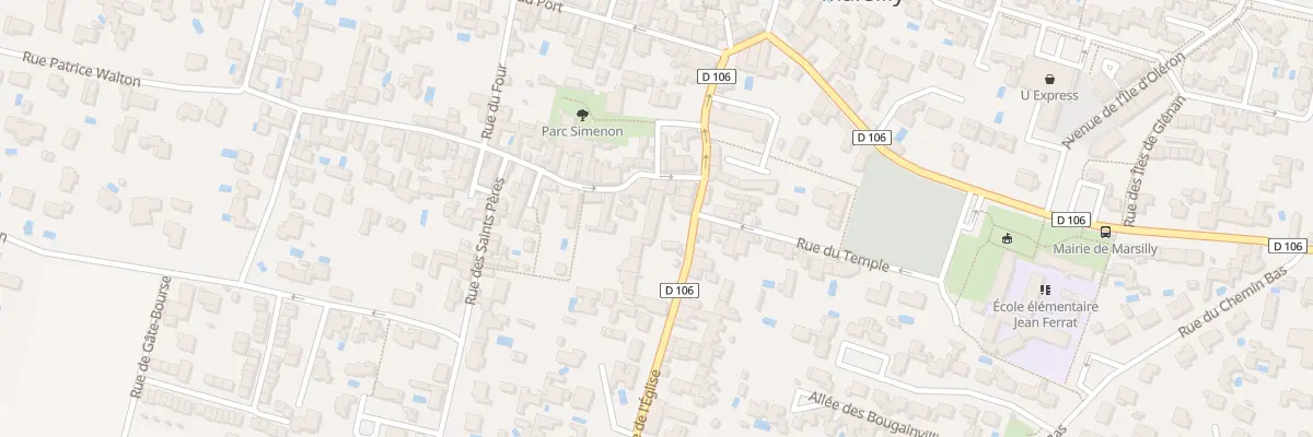 Plan du 10 Rue de l’Eglise à Marsilly