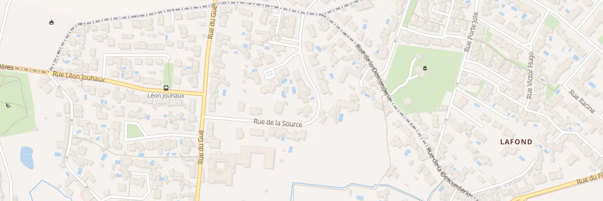 Plan du 11 Rue de la Source à La Rochelle