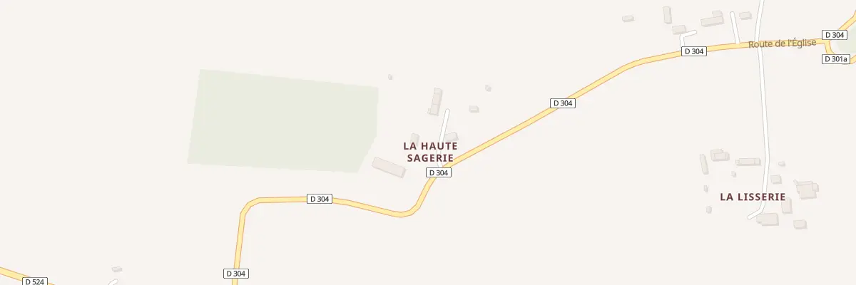 Plan du 836 Rte de l’Église à Saint-Aubin-des-Bois