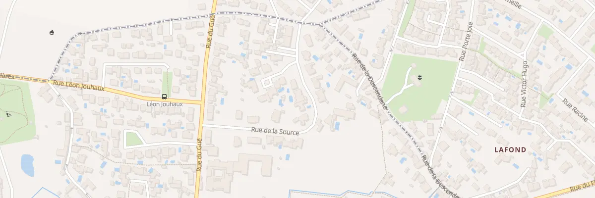 Plan du 13 Rue de la Source à La Rochelle