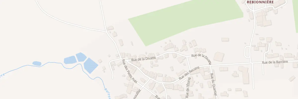 Plan du 14B Rue de la Divatte (Fuilet) à Montrevault-sur-Èvre