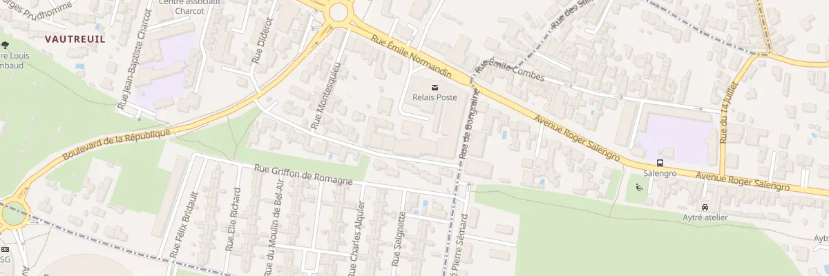 Plan du 14 Rue Jean-Jacques Rousseau à La Rochelle