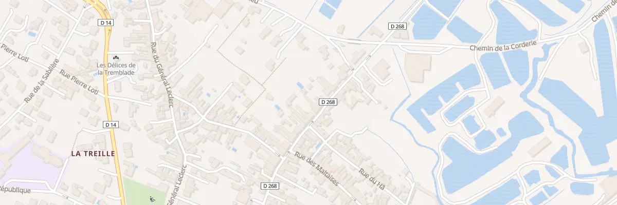 Plan du 65 Rue de la Seudre à La Tremblade