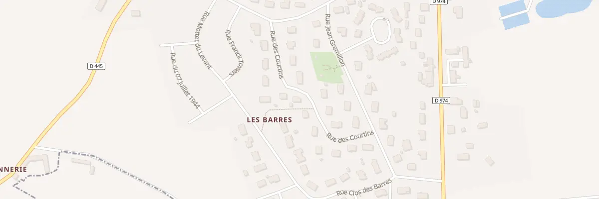 Plan du 14 Rue des Courtins à Saint-Jean-de-Daye