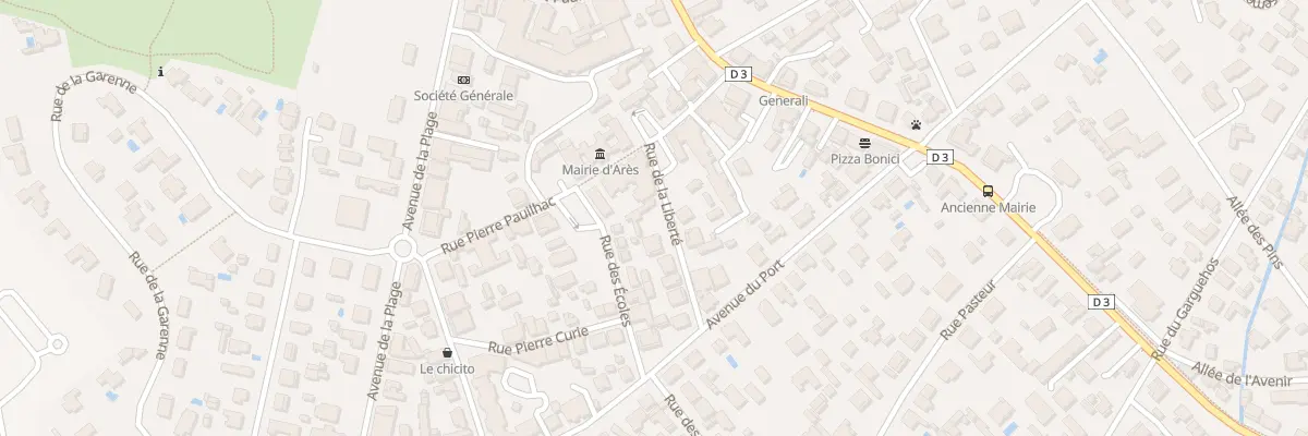 Plan du 4B Rue de la Liberté à Arès