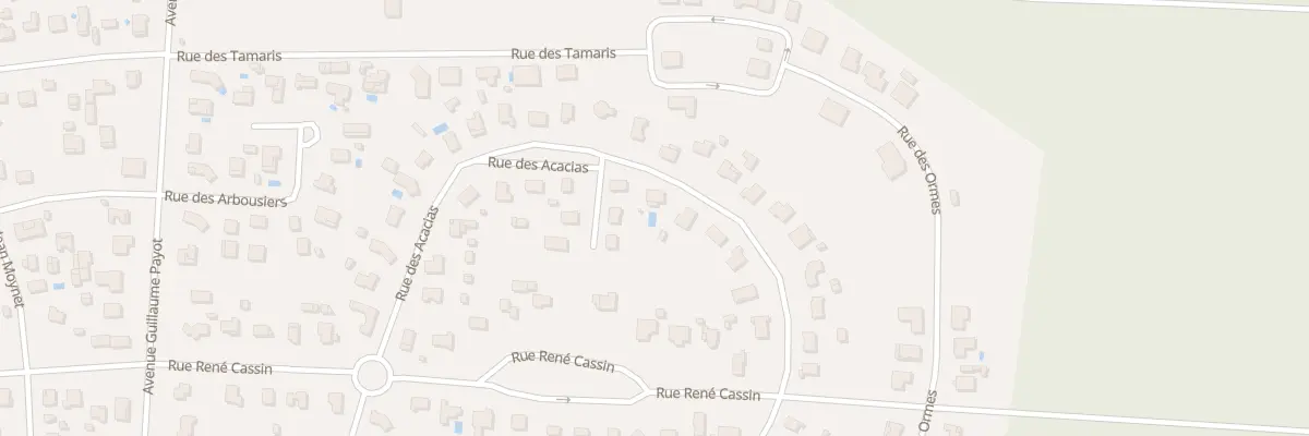 Plan du 14 Rue des Acacias à Vendays-Montalivet