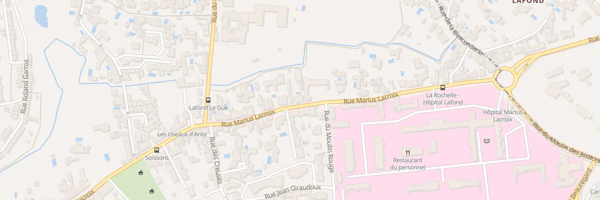 Plan du 117 Rue Marius Lacroix à La Rochelle