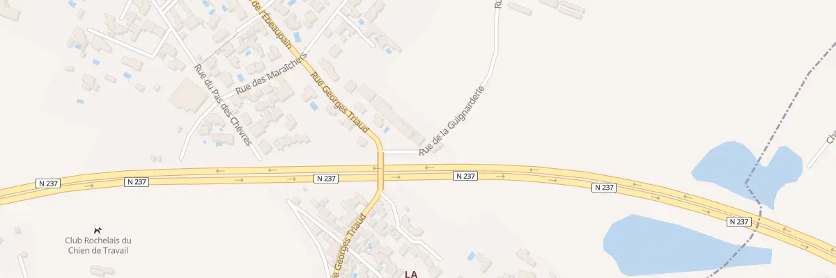 Plan du 1 Rue de la Guignarderie à Lagord